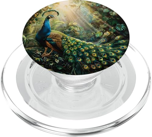 Pfauenvogel PopSockets PopGrip für MagSafe Pfauenvogel PopSockets PopGrip für MagSafe von Animal Lover Peacock Accessories