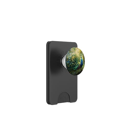 Pfauenvogel PopSockets PopWallet für MagSafe Pfauenvogel PopSockets PopWallet für MagSafe von Animal Lover Peacock Accessories