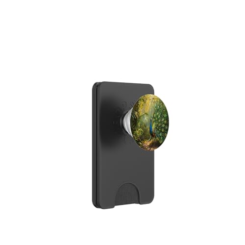 Pfauenvogel PopSockets PopWallet für MagSafe Pfauenvogel PopSockets PopWallet für MagSafe von Animal Lover Peacock Accessories