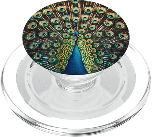 Schöner Pfauenvogel PopSockets PopGrip für MagSafe Schöner Pfauenvogel PopSockets PopGrip für MagSafe von Animal Lover Peacock Accessories