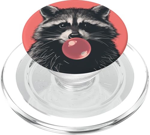 Süße Retro-Brille Waschbär PopSockets PopGrip für MagSafe Süße Retro-Brille Waschbär PopSockets PopGrip für MagSafe von Animal Lover Raccoon Accessories