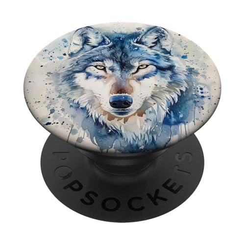 Wolfsliebhaber Wolfsrudel Wolfgang Wildlife Tier Wölfe PopSockets Klebender PopGrip Wolfsliebhaber Wolfsrudel Wolfgang Wildlife Tier Wölfe PopSockets Klebender PopGrip von Animal Lover Wolf Accessories