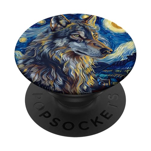 Wolfsliebhaber Wolfsrudel Wolfgang Wildlife Tier Wölfe PopSockets Klebender PopGrip Wolfsliebhaber Wolfsrudel Wolfgang Wildlife Tier Wölfe PopSockets Klebender PopGrip von Animal Lover Wolf Accessories