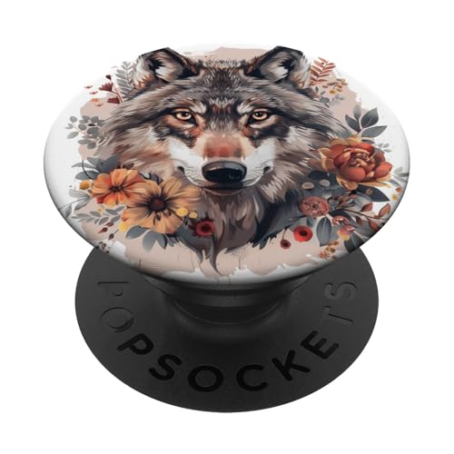 Wolfsliebhaber Wolfsrudel Wolfgang Wildlife Tier Wölfe PopSockets Klebender PopGrip Wolfsliebhaber Wolfsrudel Wolfgang Wildlife Tier Wölfe PopSockets Klebender PopGrip von Animal Lover Wolf Accessories