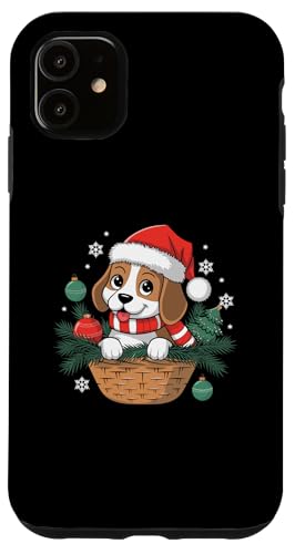Hülle für iPhone 11 Beagle Christmas Beagles Hund von Animal Pet Beagles Beagle Dog Lover Gifts