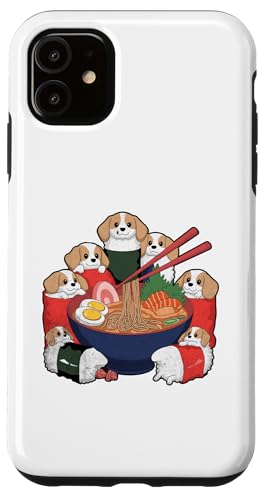 Hülle für iPhone 11 Beagle Dog Ramen Beagles Dog Japanische Nudeln Hülle für iPhone 11 Beagle Dog Ramen Beagles Dog Japanische Nudeln von Animal Pet Beagles Beagle Dog Lover Gifts