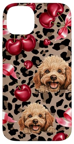 Coquette Leopard, niedlicher Geparden, Kirschbögen, Spielzeug, Pudelhund Hülle für iPhone 14 Plus Coquette Leopard, niedlicher Geparden, Kirschbögen, Spielzeug, Pudelhund Hülle für iPhone 14 Plus von Animal Print Cute And Fun