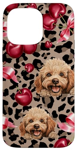 Coquette Leopard, niedlicher Geparden, Kirschbögen, Spielzeug, Pudelhund Hülle für iPhone 14 Pro Max Coquette Leopard, niedlicher Geparden, Kirschbögen, Spielzeug, Pudelhund Hülle für iPhone 14 Pro Max von Animal Print Cute And Fun