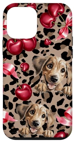 Coquette Leopard Netter Gepard, niedlicher Windhund mit Kirschbogen Hülle für iPhone 12 mini Coquette Leopard Netter Gepard, niedlicher Windhund mit Kirschbogen Hülle für iPhone 12 mini von Animal Print Cute And Fun
