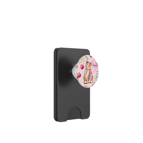 Cute Coquette Cat Collage für Mädchen, süße Schleife, Rosafarbene, adrette PopSockets PopWallet für MagSafe Cute Coquette Cat Collage für Mädchen, süße Schleife, Rosafarbene, adrette PopSockets PopWallet für MagSafe von Animal Print Cute And Fun