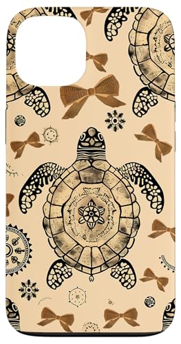 Süßes Meerestier mit Schildkröten und Bögen zum Valentinstag, taupebraun Hülle für iPhone 13 Süßes Meerestier mit Schildkröten und Bögen zum Valentinstag, taupebraun Hülle für iPhone 13 von Animal Print Cute And Fun