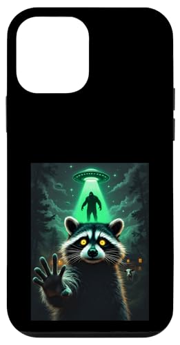 Feral Waschbär Ufo Selfie Bigfoot Alien Entführung Sci-Fi Hülle für iPhone 12 mini Feral Waschbär Ufo Selfie Bigfoot Alien Entführung Sci-Fi Hülle für iPhone 12 mini von Animal Selfie Designs