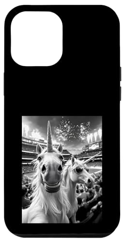 Lustiges Baseball-Einhorn-Selfie Hülle für iPhone 12 Pro Max von Animal Selfie Designs
