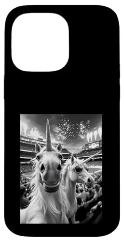 Lustiges Baseball-Einhorn-Selfie Hülle für iPhone 14 Pro Max von Animal Selfie Designs