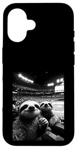 Lustiges Baseball Faultier Selfie Hülle für iPhone 16 Lustiges Baseball Faultier Selfie Hülle für iPhone 16 von Animal Selfie Designs