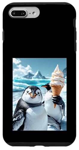 Lustiges Eiscreme-Pinguin-Selfie Hülle für iPhone 7 Plus/8 Plus Lustiges Eiscreme-Pinguin-Selfie Hülle für iPhone 7 Plus/8 Plus von Animal Selfie Designs