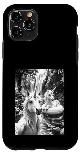 Sommer-Einhorn-Selfie Hülle für iPhone 11 Pro von Animal Selfie Designs
