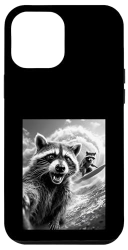 Surfer Waschbär Selfie Surfen Surfer Junge Surfer Mädchen Hülle für iPhone 12 Pro Max Surfer Waschbär Selfie Surfen Surfer Junge Surfer Mädchen Hülle für iPhone 12 Pro Max von Animal Selfie Designs