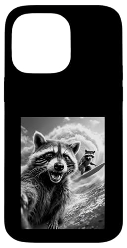 Surfer Waschbär Selfie Surfen Surfer Junge Surfer Mädchen Hülle für iPhone 14 Pro Max Surfer Waschbär Selfie Surfen Surfer Junge Surfer Mädchen Hülle für iPhone 14 Pro Max von Animal Selfie Designs