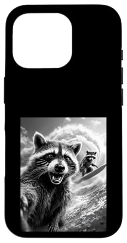 Surfer Waschbär Selfie Surfen Surfer Junge Surfer Mädchen Hülle für iPhone 16 Pro Surfer Waschbär Selfie Surfen Surfer Junge Surfer Mädchen Hülle für iPhone 16 Pro von Animal Selfie Designs