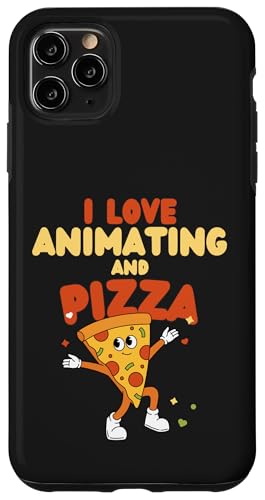 Animierendes Design, I Love Animating And Pizza Hülle für iPhone 11 Pro Max Animierendes Design, I Love Animating And Pizza Hülle für iPhone 11 Pro Max von Animating Stuff