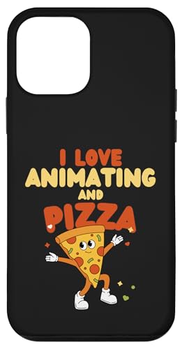 Animierendes Design, I Love Animating And Pizza Hülle für iPhone 12 mini Animierendes Design, I Love Animating And Pizza Hülle für iPhone 12 mini von Animating Stuff
