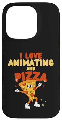 Animierendes Design, I Love Animating And Pizza Hülle für iPhone 14 Pro Animierendes Design, I Love Animating And Pizza Hülle für iPhone 14 Pro von Animating Stuff