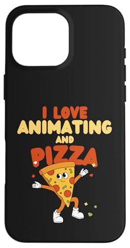 Animierendes Design, I Love Animating And Pizza Hülle für iPhone 16 Pro Max Animierendes Design, I Love Animating And Pizza Hülle für iPhone 16 Pro Max von Animating Stuff