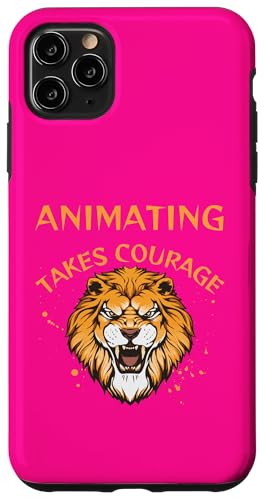 Animierendes Design, animieren nimmt Mut, Löwe Hülle für iPhone 11 Pro Max Animierendes Design, animieren nimmt Mut, Löwe Hülle für iPhone 11 Pro Max von Animating Stuff