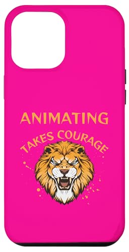 Animierendes Design, animieren nimmt Mut, Löwe Hülle für iPhone 12 Pro Max Animierendes Design, animieren nimmt Mut, Löwe Hülle für iPhone 12 Pro Max von Animating Stuff