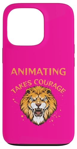 Animierendes Design, animieren nimmt Mut, Löwe Hülle für iPhone 13 Pro Animierendes Design, animieren nimmt Mut, Löwe Hülle für iPhone 13 Pro von Animating Stuff