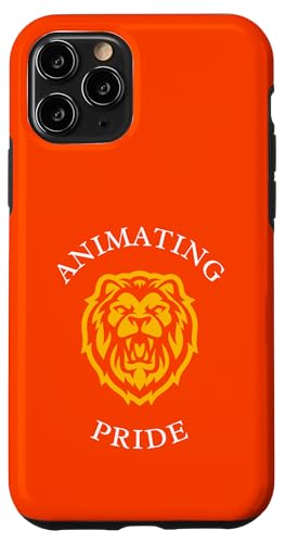 Animierendes Design, animierender Stolz, Löwe Hülle für iPhone 11 Pro von Animating Stuff