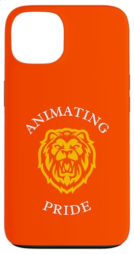 Animierendes Design, animierender Stolz, Löwe Hülle für iPhone 13 von Animating Stuff