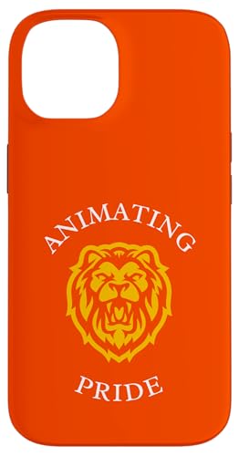 Animierendes Design, animierender Stolz, Löwe Hülle für iPhone 14 von Animating Stuff