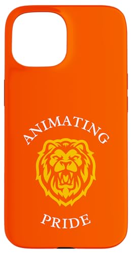 Animierendes Design, animierender Stolz, Löwe Hülle für iPhone 15 von Animating Stuff