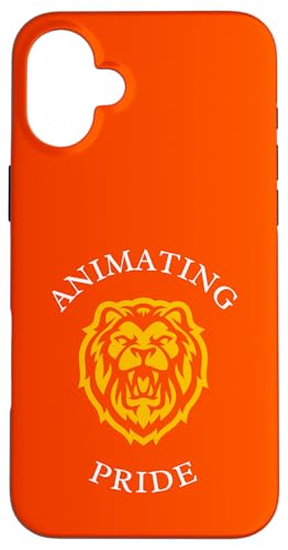 Animierendes Design, animierender Stolz, Löwe Hülle für iPhone 16 Plus von Animating Stuff