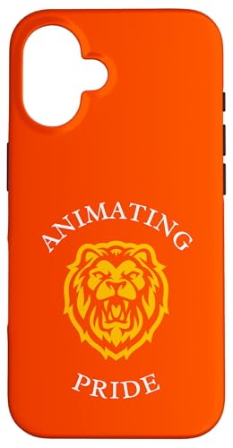 Animierendes Design, animierender Stolz, Löwe Hülle für iPhone 16 von Animating Stuff