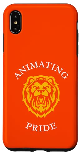 Animierendes Design, animierender Stolz, Löwe Hülle für iPhone XS Max von Animating Stuff