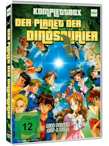 Der Planet der Dinosaurier - Die komplette 39 teilige Zeichentrickserie (frei nach dem Roman: Zwei Jahre Ferien von Jules Verne) plus Bonus DVDs Extreme Dinosaurs (Pidax Animation) von Animation Movies (Pidax Animation)