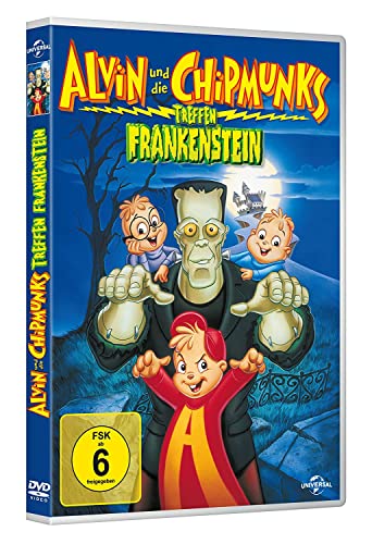 Alvin und die Chipmunks treffen Frankenstein - Weltberühmte Animation der singenden und lustigen Eichhörnchen mit ihren Freundinnen die Chipettes (OT: Alvin and the Chipmunks meet Frankenstein) von Animation Movies