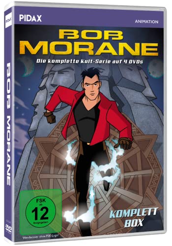 Bob Morane Komplettbox - Die komplette Kult-Serie auf 4 DVDs - Alle 26 actionreichen Episoden mit dem Superspion [Collector's Edition] von Animation Movies
