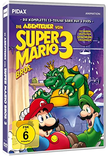 Die Abenteuer von Super Mario Bros. 3 / Die komplette 13-teilige Serie mit dem berühmtesten Videospiel-Duo der Welt (Pidax Animation) [2 DVDs] von Animation Movies