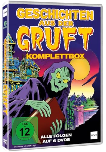 Geschichten aus der Gruft (Tales from the Cryptkeeper) - 90er Horror-Zeichentrick-Serie auf 6 DVDs - Kompettbox der Anthologieserie mit allen Staffeln auf Deutsch (Pidax Animation) von Animation Movies