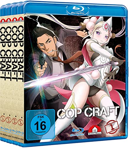 Cop Craft - Gesamtausgabe - Bundle - Vol. 1-4 - [Blu-ray] von Anime House (Crunchyroll GmbH)