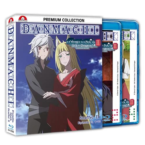 DanMachi - Is It Wrong to Try to Pick Up Girls in a Dungeon? - Staffel 2 - Gesamtausgabe - [Blu-ray] von Crunchyroll