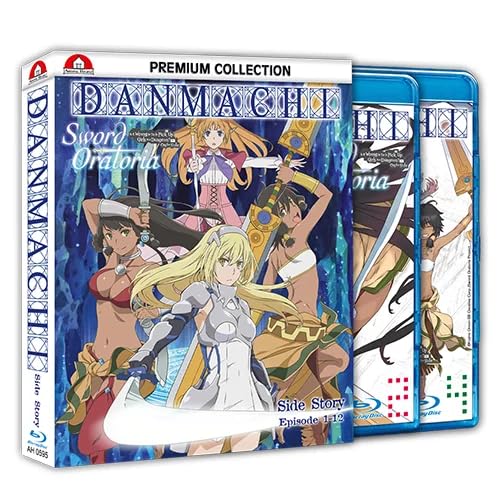 DanMachi - Is It Wrong to Try to Pick Up Girls in a Dungeon? - Sword Oratoria - Gesamtausgabe - [Blu-ray] - Premium Collection von Crunchyroll