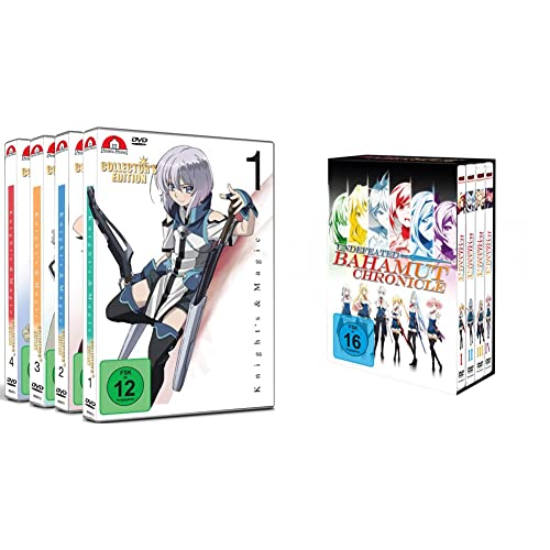 Knight's & Magic - Gesamtausgabe - Collector's Edition - Bundle - Vol.1-4 - [DVD] & Undefeated Bahamut Chronicle - Gesamtausgabe - [DVD] von Anime House (Crunchyroll GmbH)