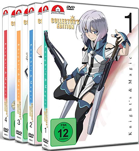 Knight's & Magic - Gesamtausgabe - Collector's Edition - Bundle - Vol.1-4 - [DVD] von Anime House (Crunchyroll GmbH)