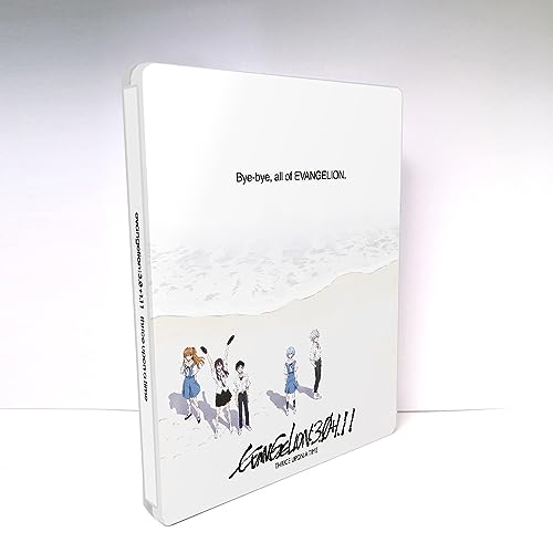 Evangelion:3.0+1.11 Thrice Upon a Time (Limited Steelbook Edition) [Dual Format] [Blu-ray] von Anime Ltd