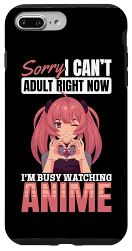 Hülle für iPhone 7 Plus/8 Plus Anime Manga Kawaii - Sorry, ich kann gerade nicht erwachsen werden von Anime Merch Japan Kawaii Manga Otaku